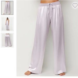 NWT PJ Harlow Jolie Satin Lounge Pants